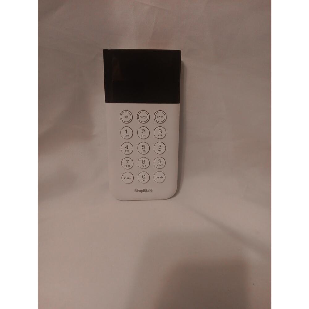 SimpliSafe SSKP3 Wireless Keypad Tested And Works